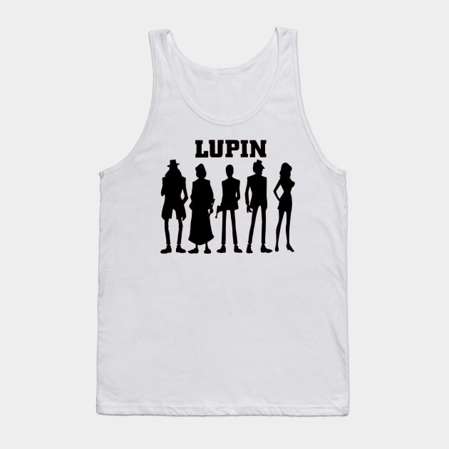 Lupin and his gang Tank Top by OtakuPapercraft